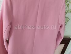 Продам пиджак пыльно розовый, 44 размера