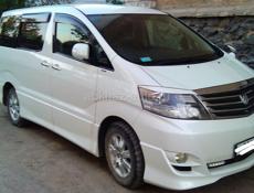 Alphard бампер 