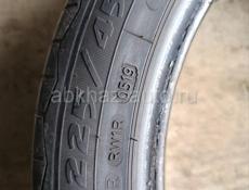 Шины 225 /45 r17 лето 