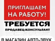 Продавец в магазин Авто-Звук на Авто рынок . 