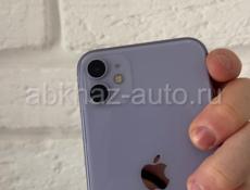 iPhone 11 128gb черный и фиолетовый 