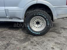 Оригинальные японские диски с корейскими шинами 275/70 R16