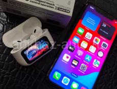 iPhone XR 128 + наушники новые 