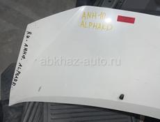 Toyota alphard бампер передний