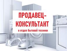 Продавец в отдел бытовой техники