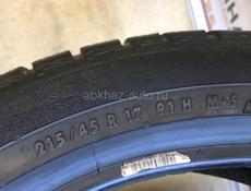 Автошина бу 215/45 R17 Continental Contiwinter contact ts830P