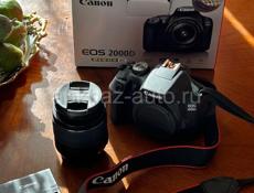 Продаю фотоаппарат canon 2000d в хорошем состоянии 