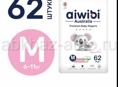 Продаю Подгузники AIWIBI Premium M (6-11 кг) 62 шт