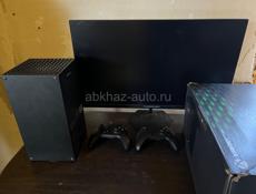 Xbox Series X,2 джойстика