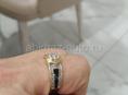 Перстень с бриллиантами 585 пробы