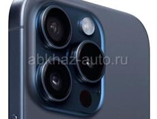 iPhone 15 pro Blue Titanium 