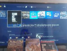 Срочно Пс 4 2 джойстика 3 игры