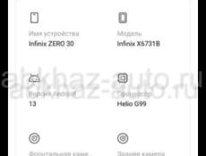 Infinix zero 30 120gz 8/256