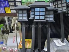 Уличный фонарик на солнечной батерее