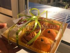 Мандарины из зефира 
