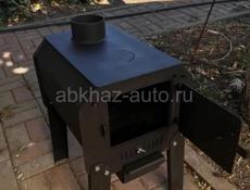 Печь буржуйка отопительная неокрашеная новая в наличии 3шт. доставка по Абхазию