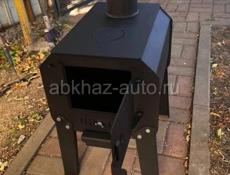Печь буржуйка отопительная неокрашеная новая в наличии 3шт. доставка по Абхазию