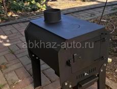 Печь буржуйка отопительная неокрашеная новая в наличии 3шт. доставка по Абхазию