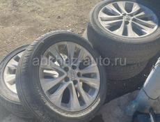 Покрышки на alphard накачанный с дисками