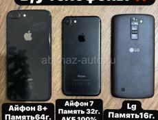 Айфон 7 и 8 плюс ; lg