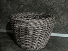 Кашпо из ротанга 