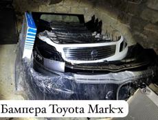 Toyota Mark X радиаторы,крылья, бампера  