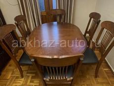 Продается стол со стульями 