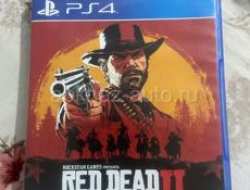Продаю диск на пс 4/5 red dead redemption 2 цена 1500