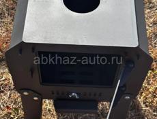 Печь буржуйка отопительная неокрашеная новая в наличии доставка в Абхазию 