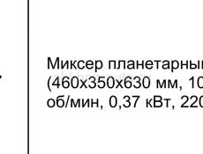 Оборудование для общепита