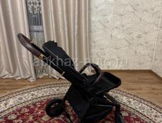 Коляска 2в1 Carrelo Epica черная ( подходит как для девочки, так и для мальчика)