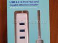 Сетевая карта + USB3.0 хаб и Гигабитный Свитч на 8 портов
