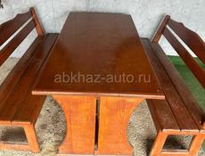 1 комплект стол стулья 