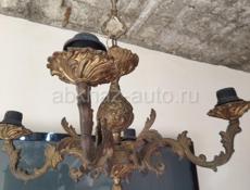 Люстра латунь бронза литьё!! Цена 5тыс связь только через Вацап 