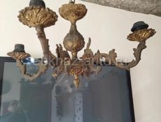 Люстра латунь бронза литьё!! Цена 5тыс связь только через Вацап 