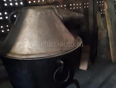 Котёл литой, толстостенный 100 литровый 