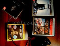 Продается PlayStation 3 с 4 дисками и проводным джойстиом