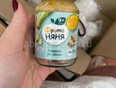 пюре фрутоняня 