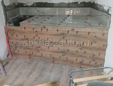 Укладка плитка штукатурка стяжка кладка блок