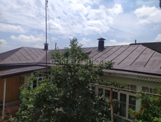 Покраска и реставрация крыш и фасадов 