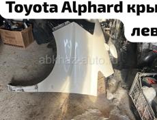 Toyota Alphard фары, зеркала, бампер, радиаторы и тд