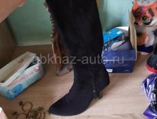 Продам новые сапоги р 38  Отдам за 1000 р 