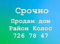 Срочно продам дом Колос