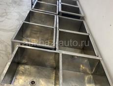 Столы из нержавейки и раковины 