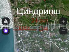 Циндрипш рядом с дорогой 