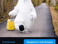 Продается Медведь для аниматоров с колонкой, с накидкой,и бахилы 