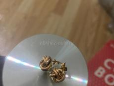 Серьги из 14-каратного золота
