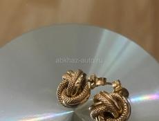 Серьги из 14-каратного золота