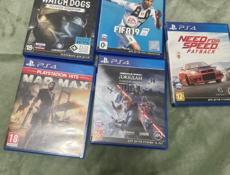 PS4 pro 1TB и Игры