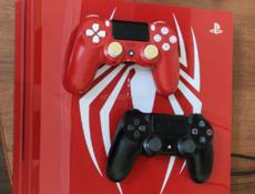 PS 4 pro, 2 джойстика и 3 игры в комплекте